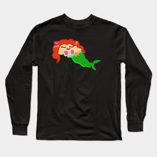 Mermaid Pancreas Long Sleeve T-Shirt